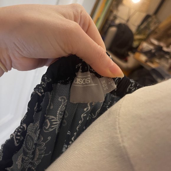 ASOS Festival Midi Dress in Paisley Scarf Print - Print / US 8 - Picture 7 of 7